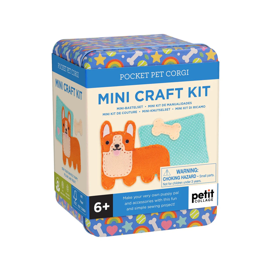 Mini Craft Kit: Pocket Pet Corgi | Petit Collage