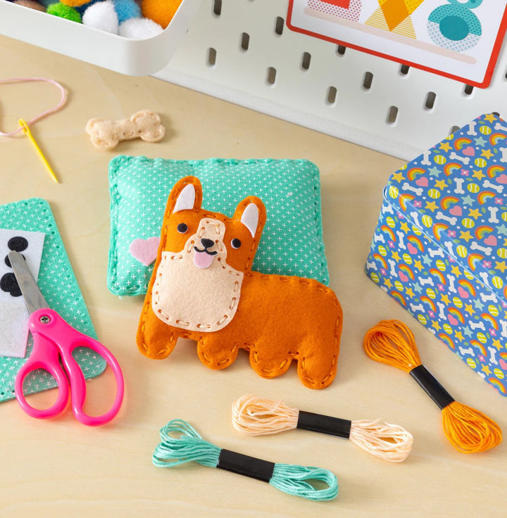 Mini Craft Kit: Pocket Pet Corgi | Petit Collage