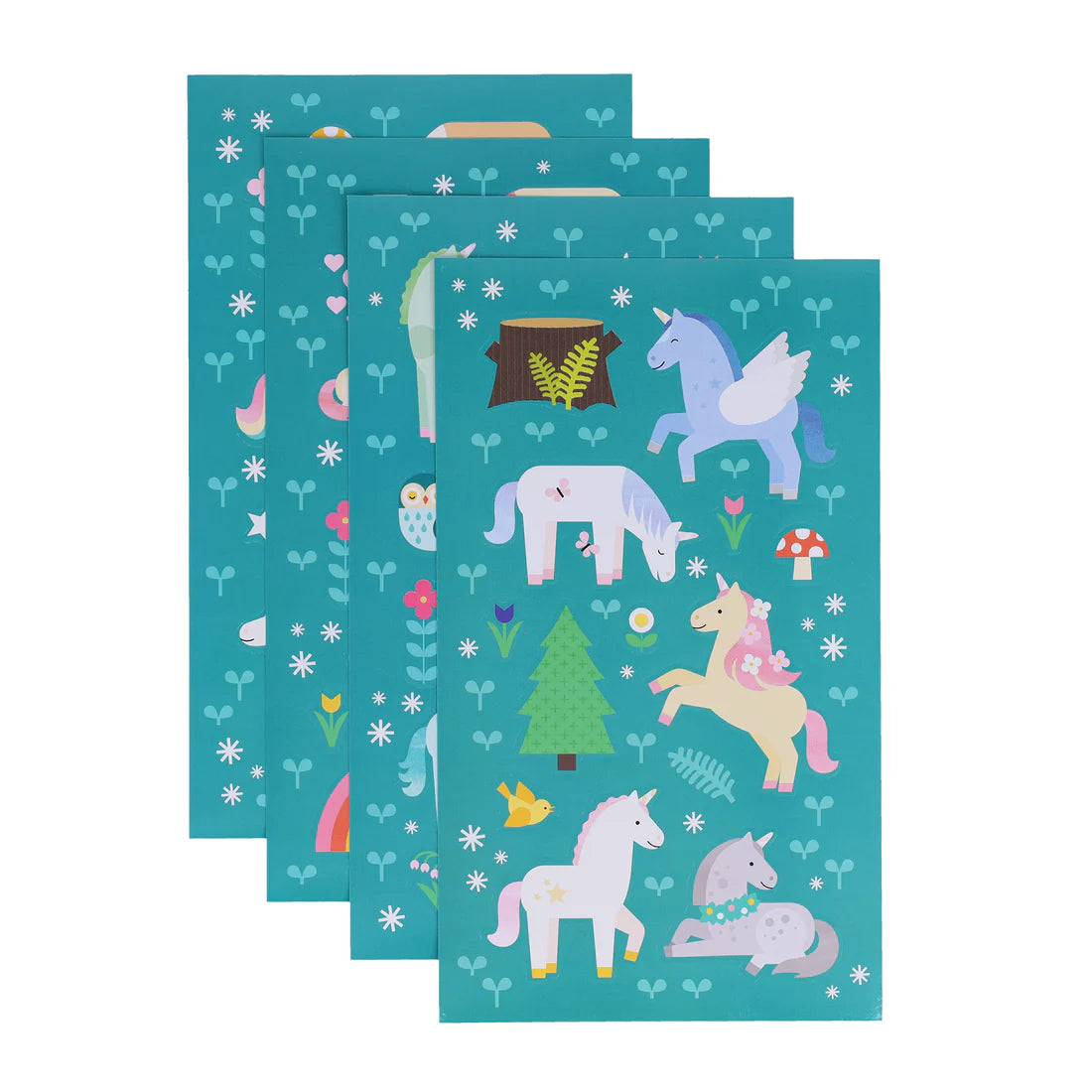 Mini Sticker Set: Unicorn Forest | Petit Collage