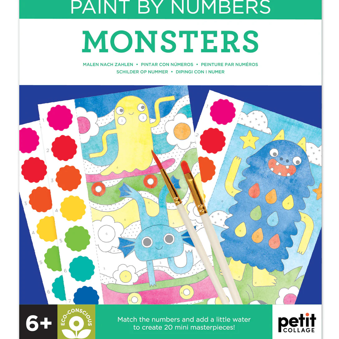 Paint by Numbers: Monsters | petit collage