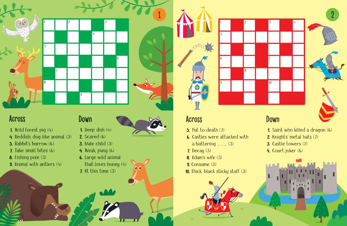 Usborne Minis - Crosswords