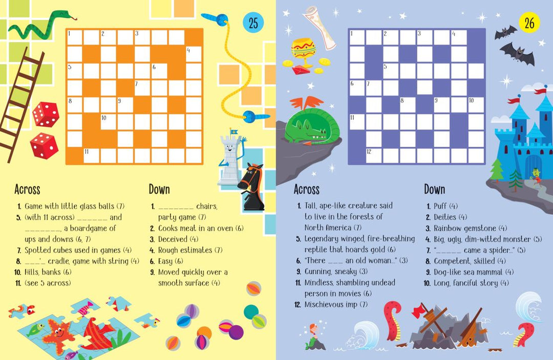 Usborne Minis - Crosswords