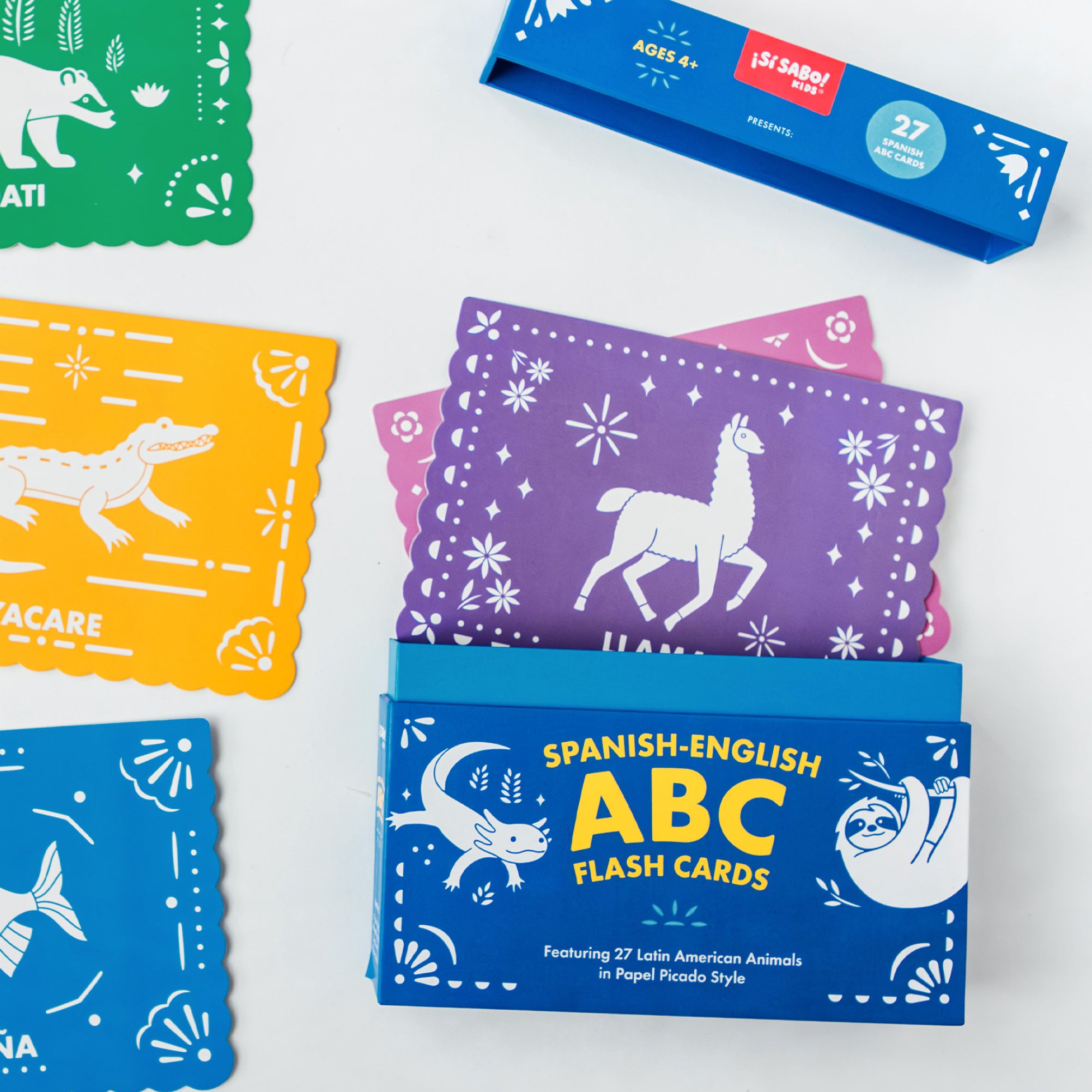 Spanish-English ABC Flash Cards