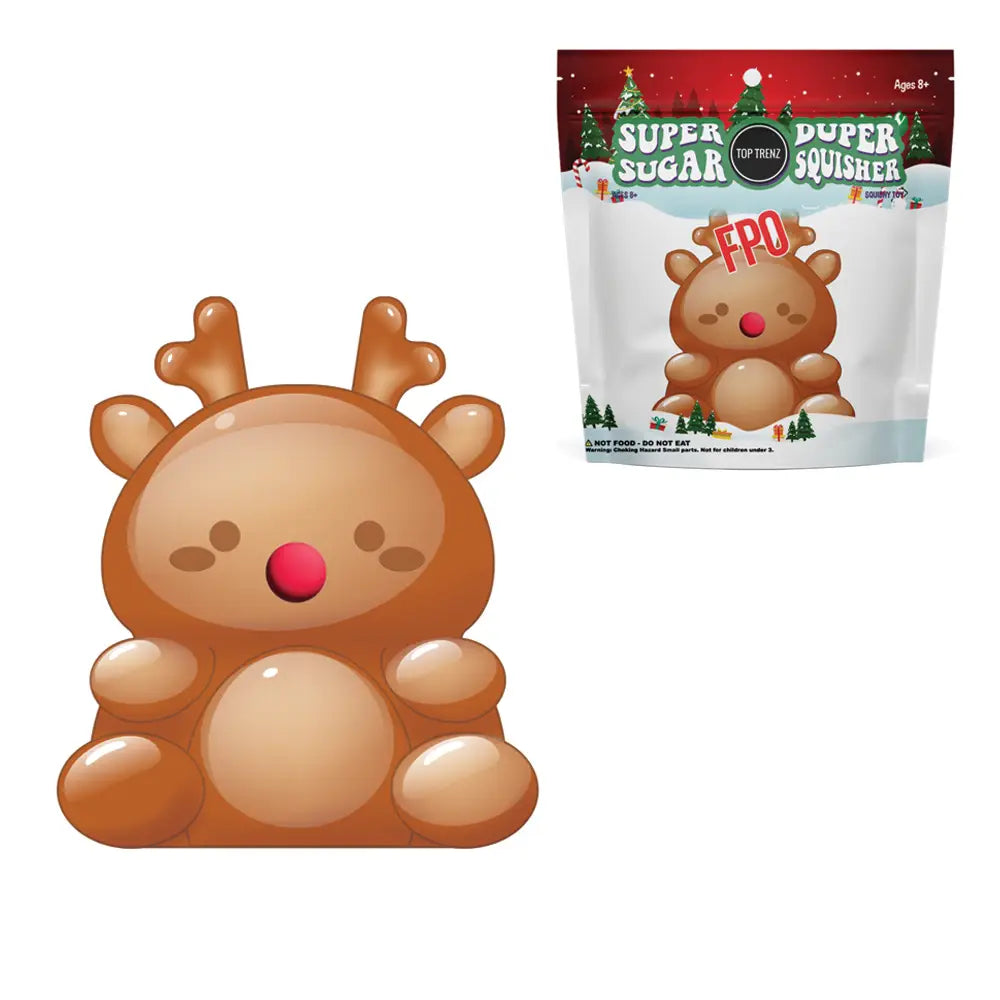 Super Duper Sugar Squisher - Reindeer | Top Trenz