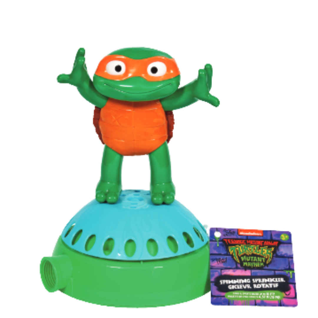 Teenage Mutant Ninja Turtle - Michaelangelo - Spinning Sprinkler | Little Kids