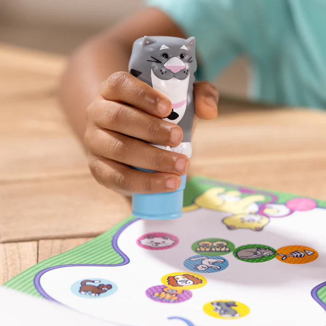 Sticker WOW!® Activity Pad & Sticker Stamper - Cat | Melissa & Doug