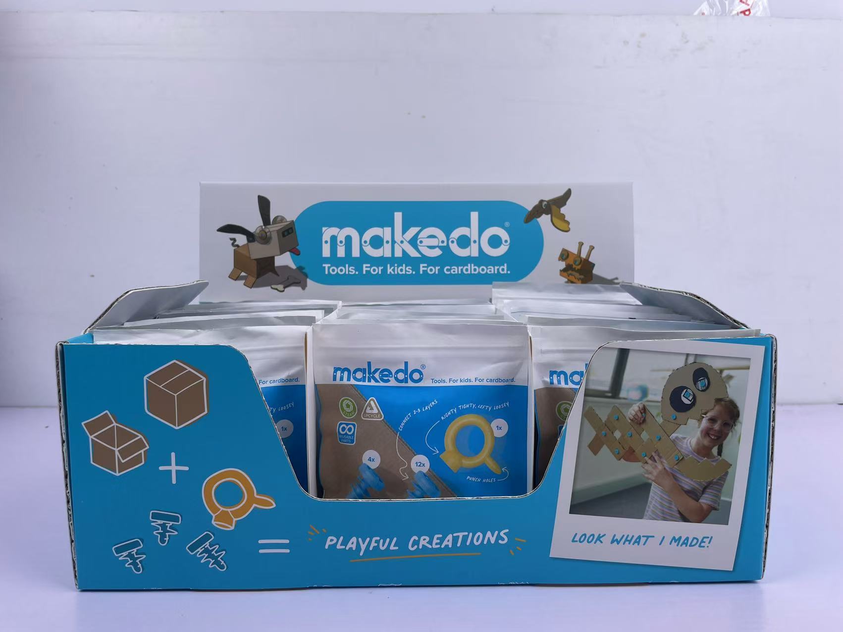 PLAY KIT - Cardboard Construction Kit | Makedo