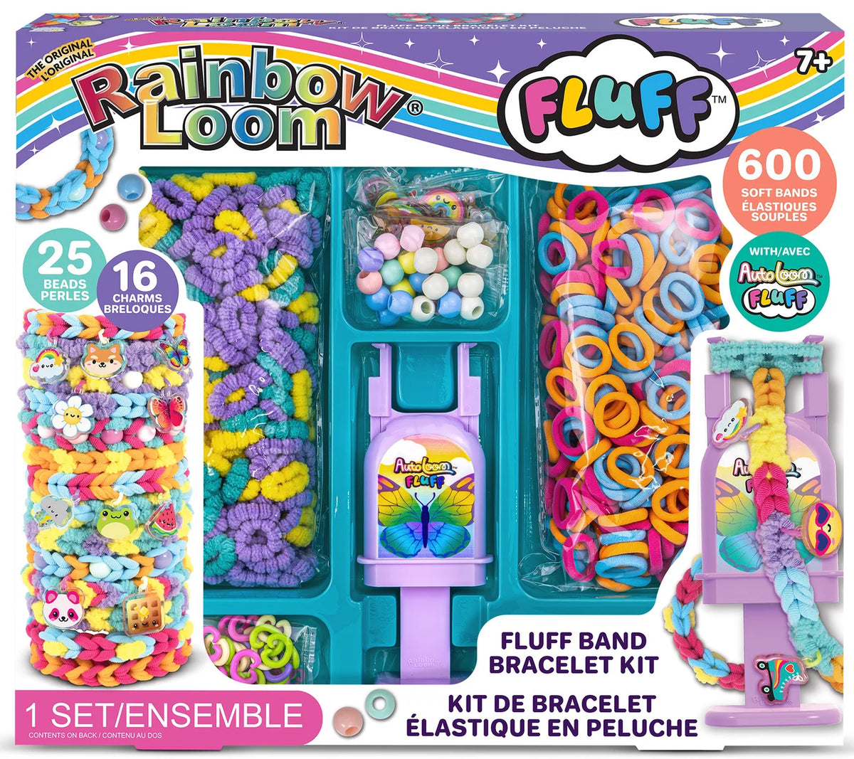 Fluff Band Bracelet Kit | Rainbow Loom - LOCAL PICK UP ONLY