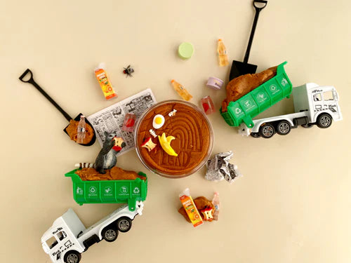 Garbage KidDough Play Kit | Earth Grown KidDough