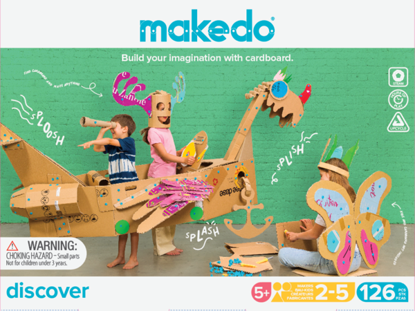 DISCOVER - Cardboard Construction Kit | Makedo