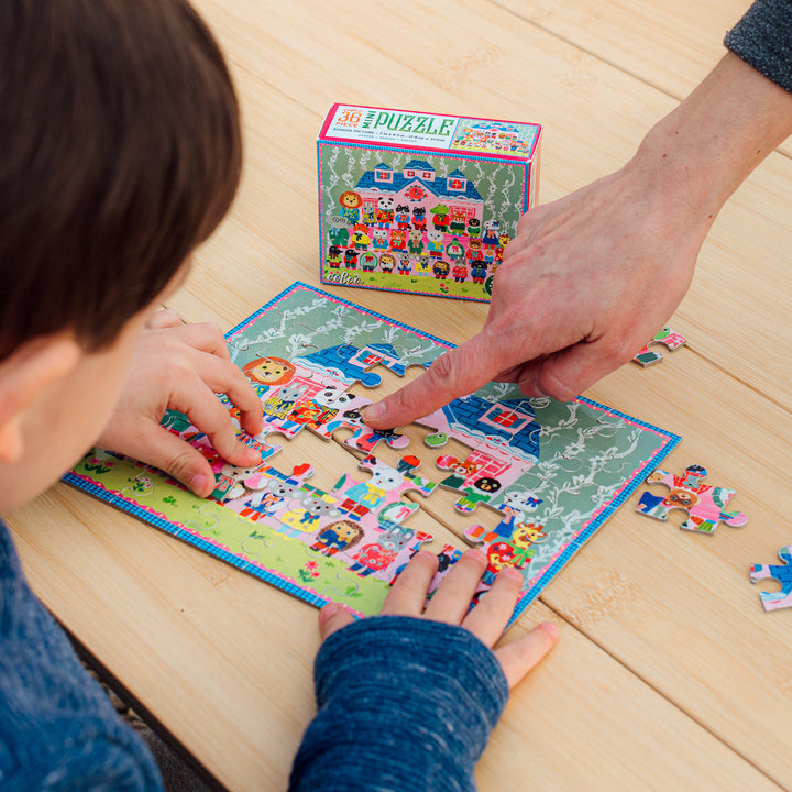 Yumi's 36 Mini Puzzle | eeBoo