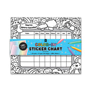 Outta This World Color-In Sticker Reward Chart | Pipsticks
