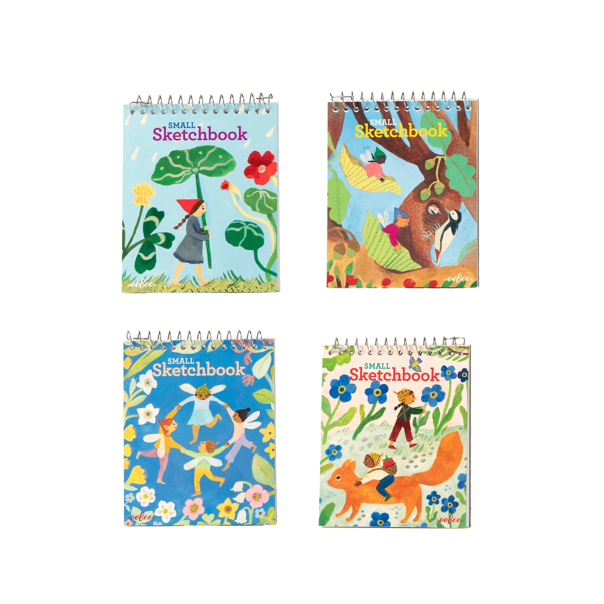 Cottage Fairies Small Sketchbook | eeBoo