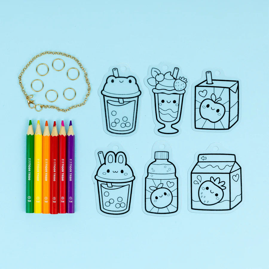 Shrinkorama - Charm Bracelet - Kawaii Drinks | Tiger Tribe