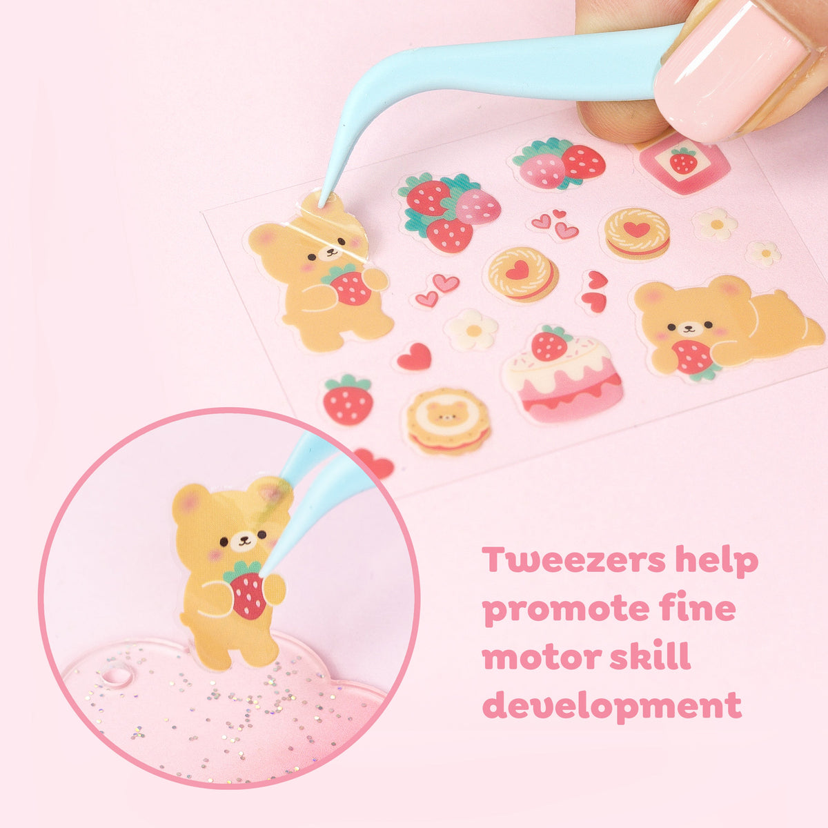 Sticker Craft Kit - Kawaii Bag Charms