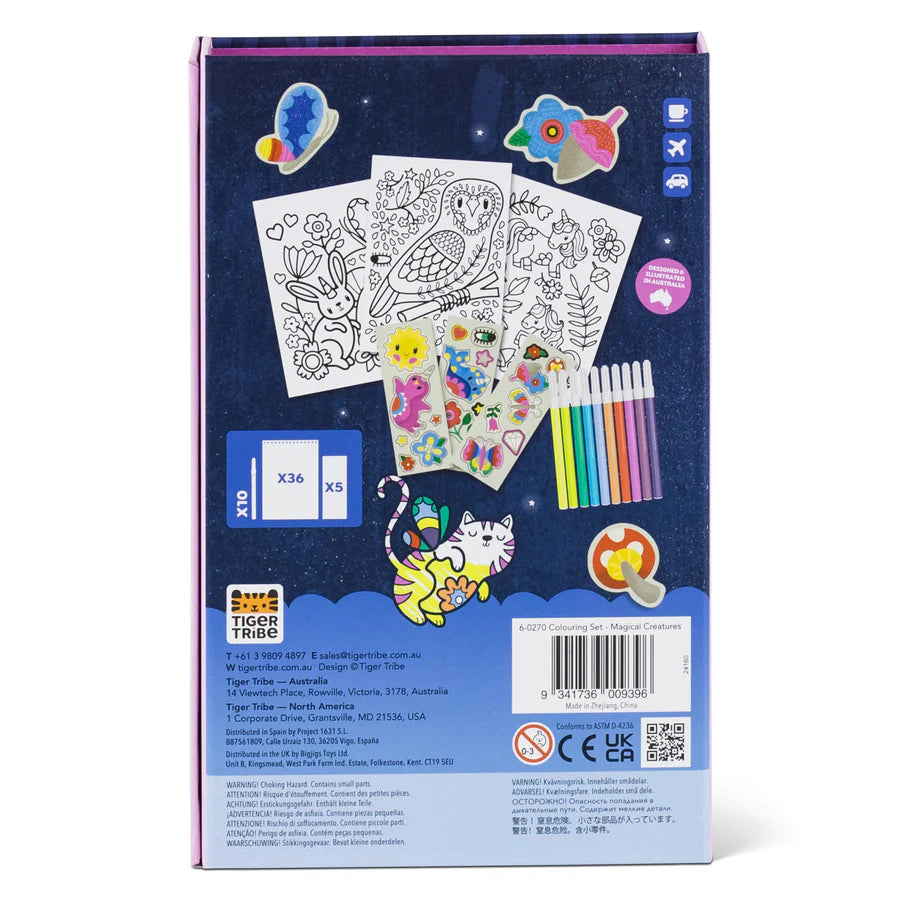 Coloring Set - Magical Creatures | Tiger Tribe