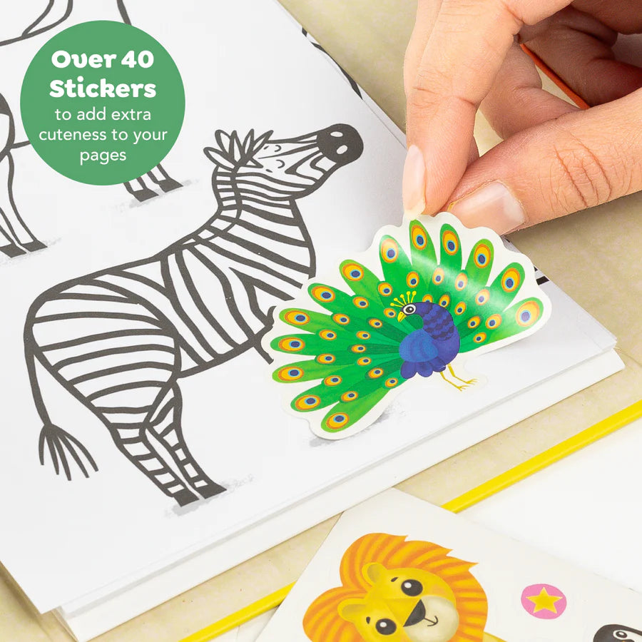 Coloring Set - Zoo | Tiger Tribe