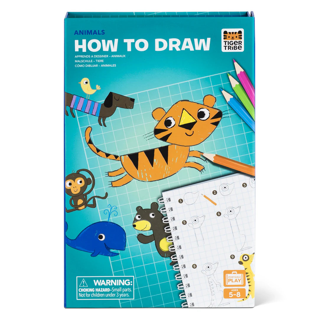 How To Draw - Animals | Tiger Tribe