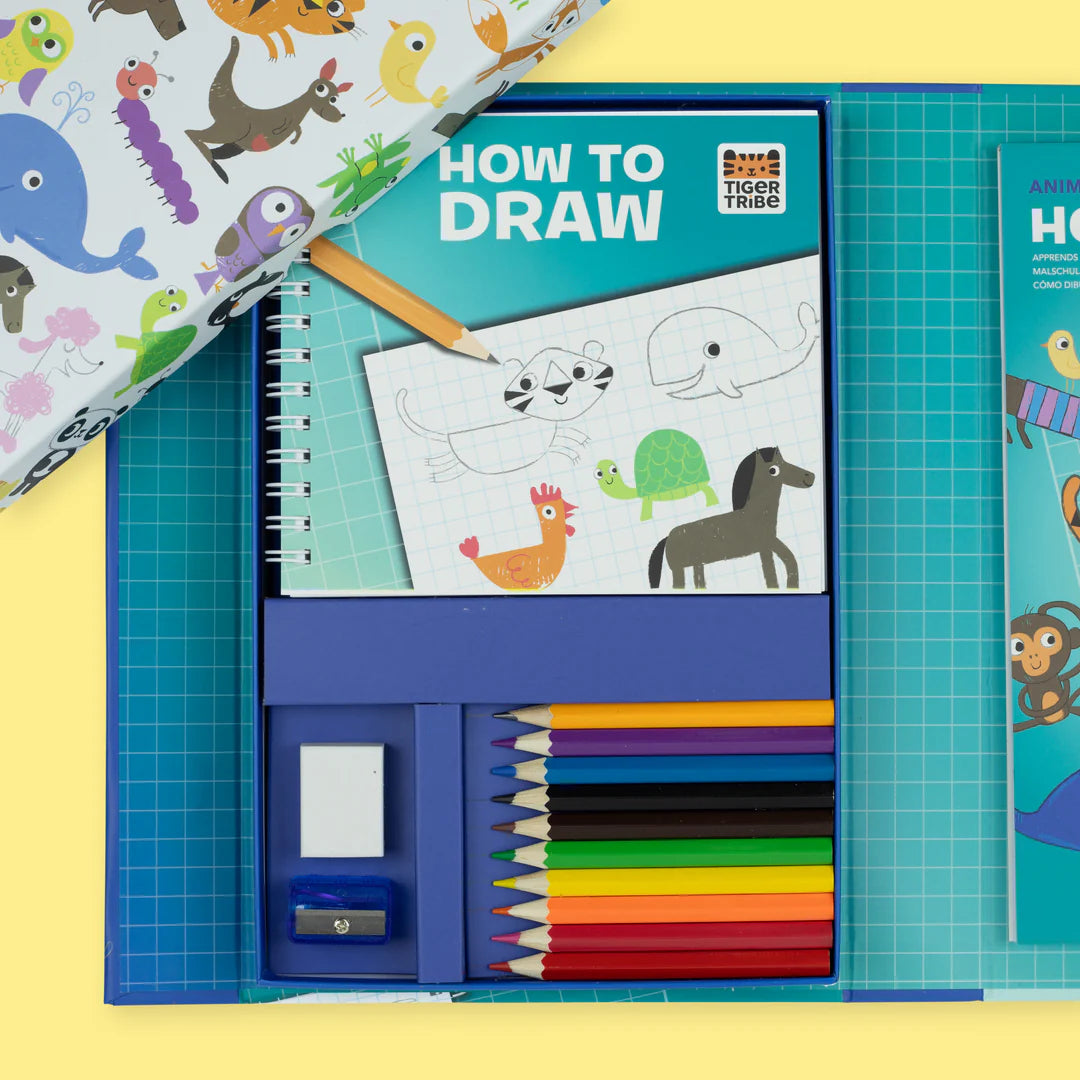 How To Draw - Animals | Tiger Tribe