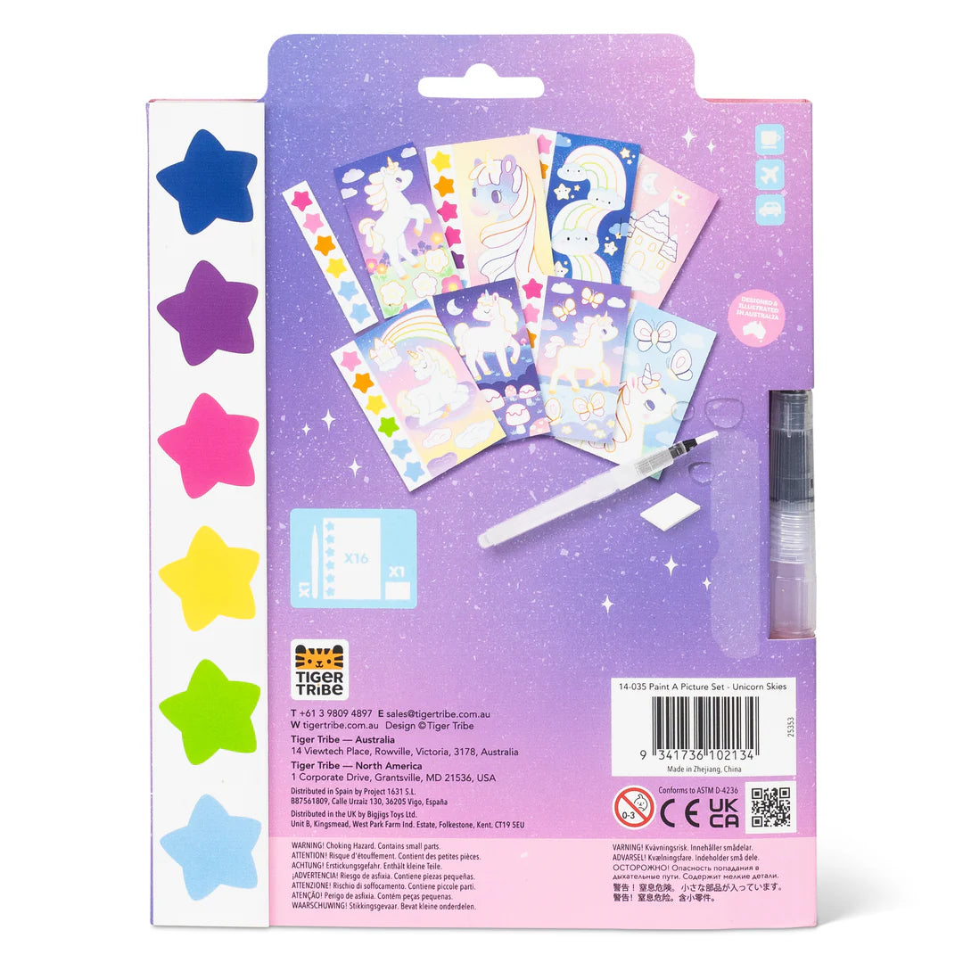 Paint a Picture Set - Unicorn Skies | Tiger Tribe
