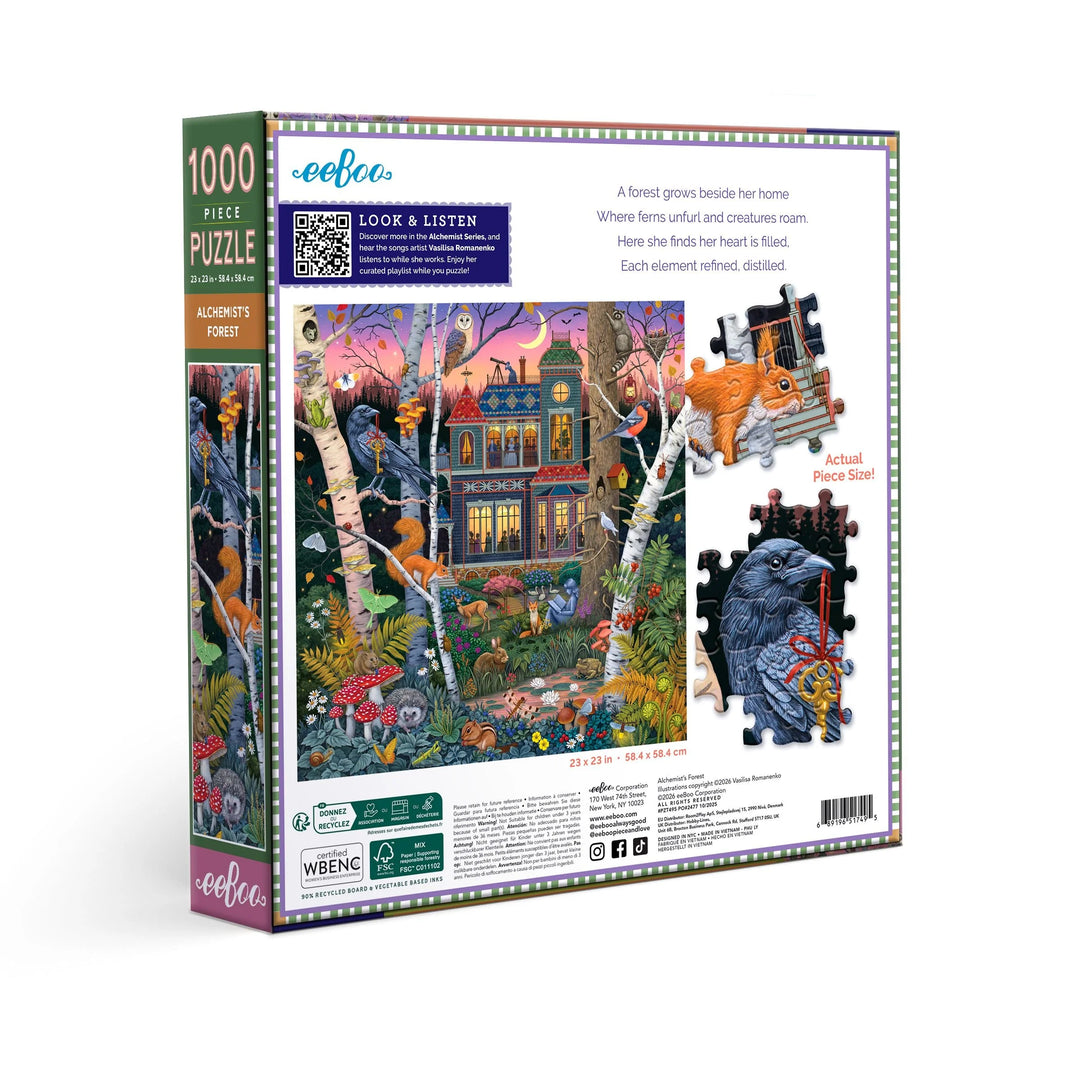 Alchemist's Forest 1000 Piece Puzzle | eeBoo