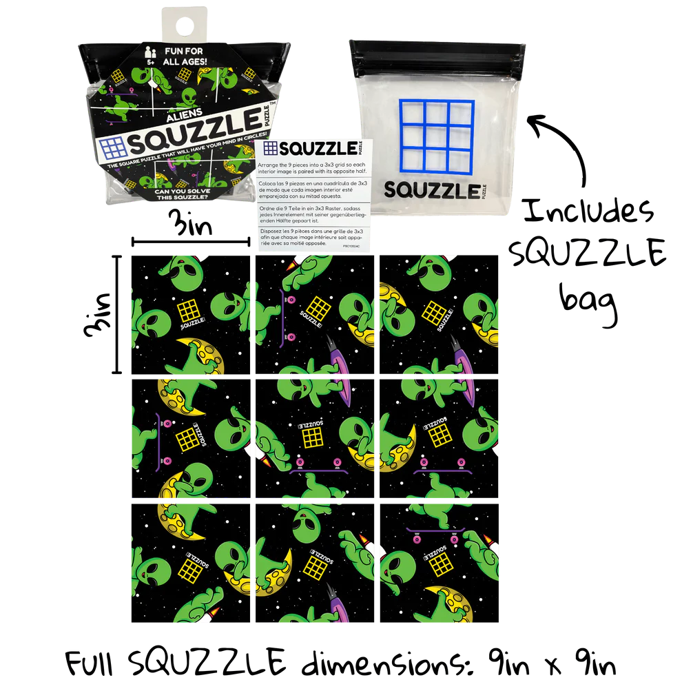 Aliens Squzzle Puzzle | Fun Squared Games