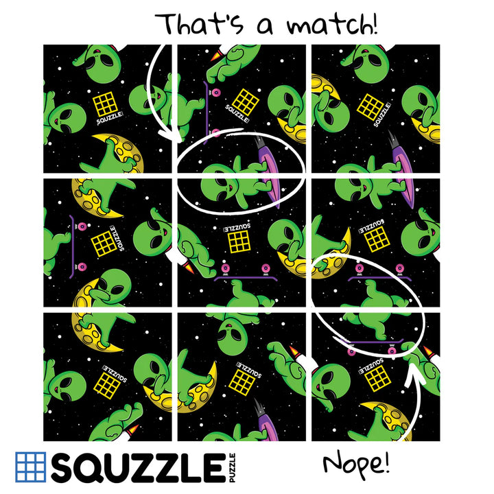 Aliens Squzzle Puzzle | Fun Squared Games