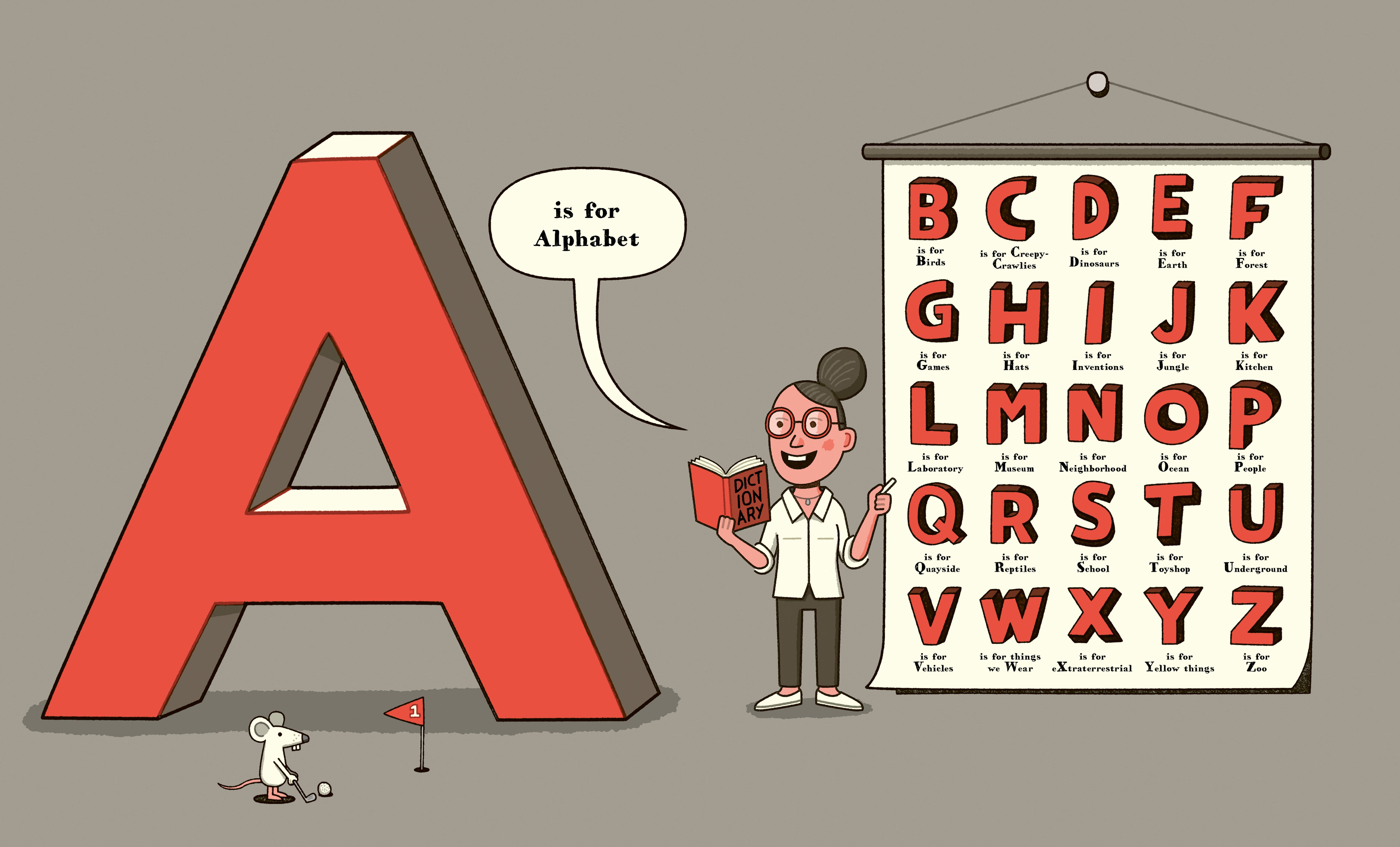 Alphabet of Alphabets and Number of Numbers