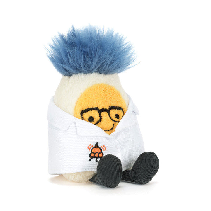Amuseables Boiled Egg Scientist Outfit | Jellycat