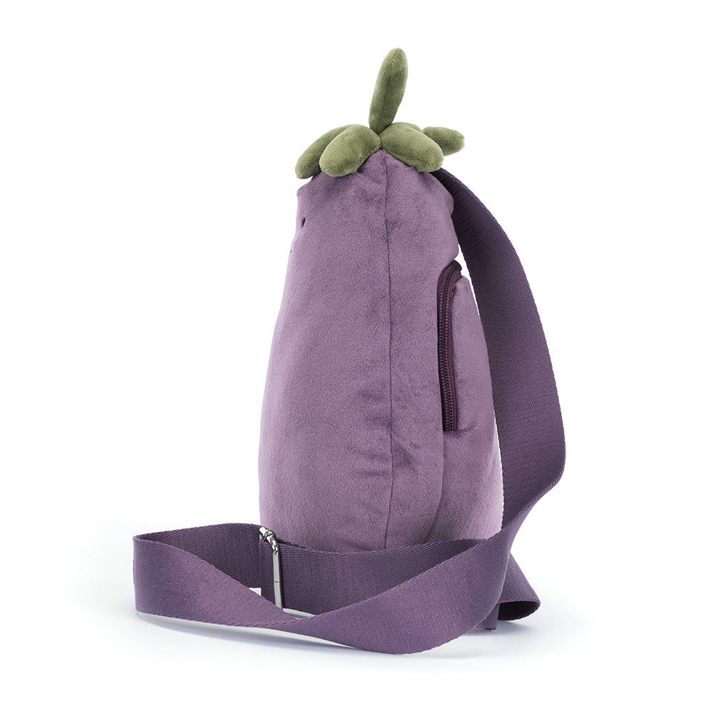 Amuseables Eggplant Bum Bag | Jellycat