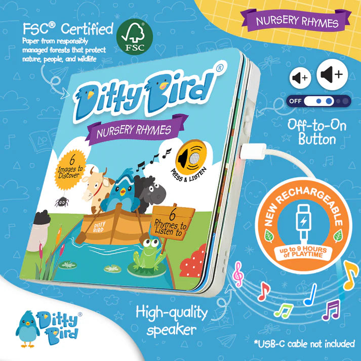 Nursery Rhymes | Ditty Bird