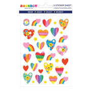 Artfelt Glossy Sticker Sheet | MoonBow