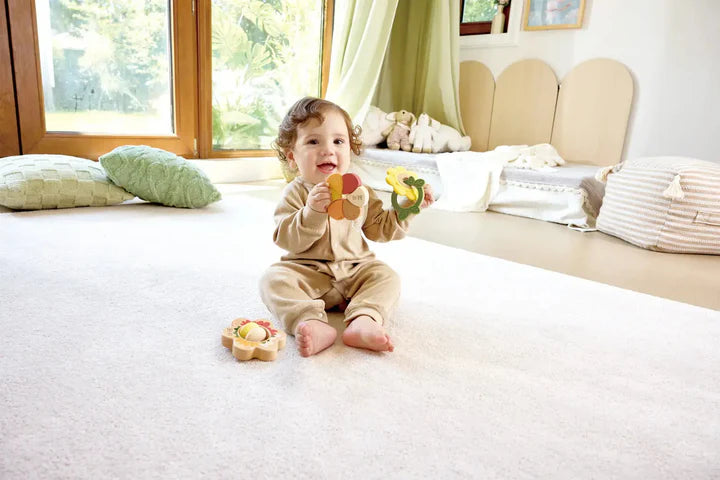 Artful Flowers Rattle Trio | Hape