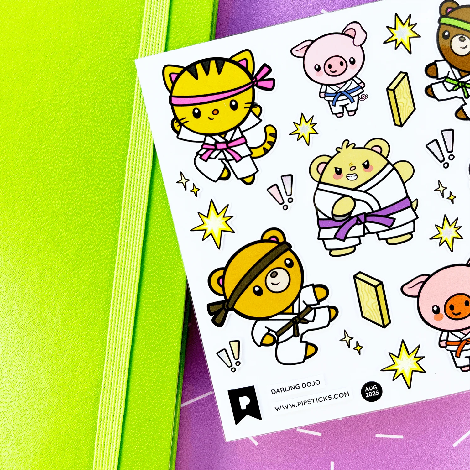 Darling Dojo Stickers | Pipsticks