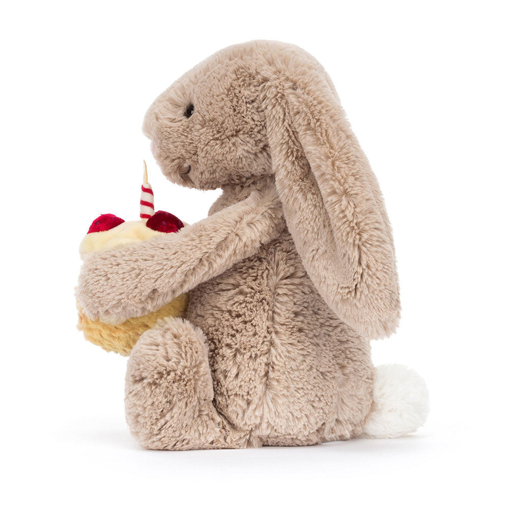 Bashful Beige Birthday Bunny | Jellycat