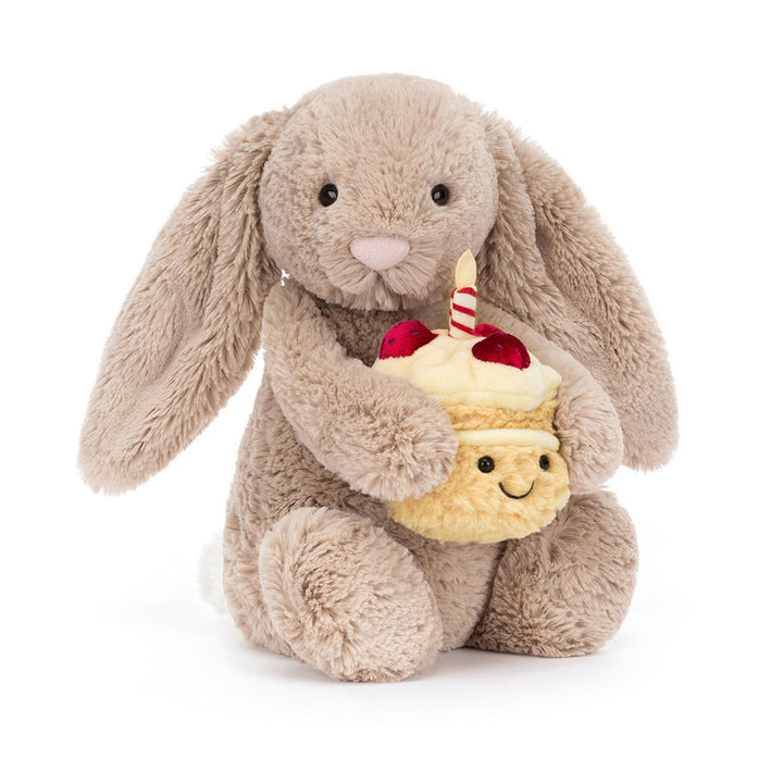 Bashful Beige Birthday Bunny | Jellycat