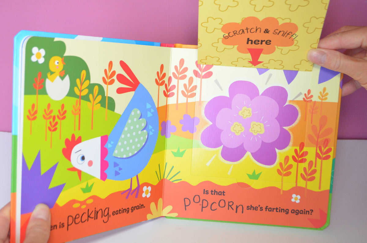 Farmyard Farts - A Scratch & Sniff Book | Buddy & Barney