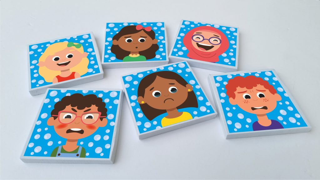 Emotions Colour Changing Bath Book & Stickers | Buddy & Barney