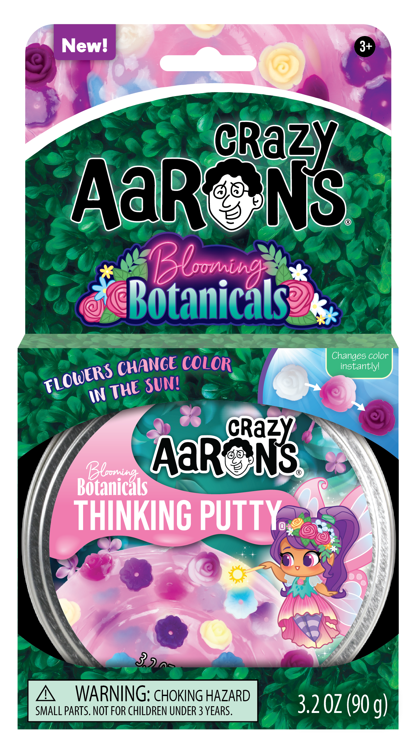 Thinking Putty - Blooming Botanicals 4" | Crazy Aarons