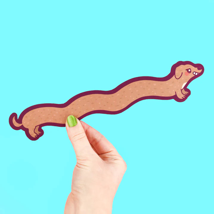 Long Weenie Dog Bookmark | Turtle's Soup