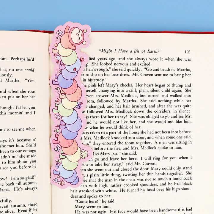 Rainbow Caterpillar Bookmark | Turtle's Soup