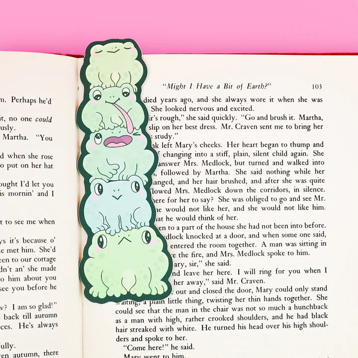 Funny Frog Butts Bookmark | Turtle's Soup