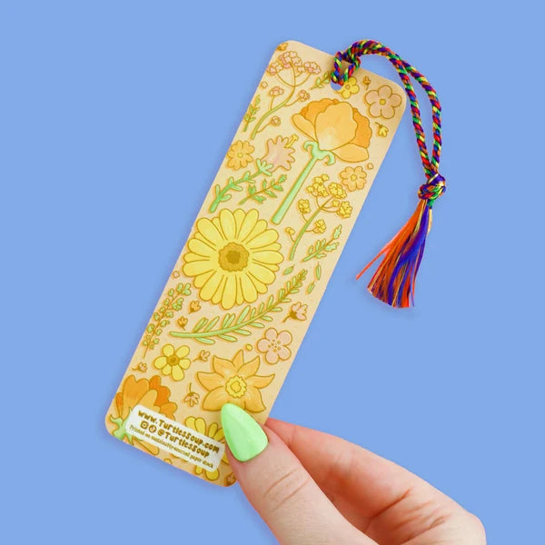 Vintage Pressed Flowers Bookmark | Turtle's Soup