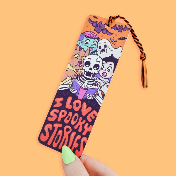 I Love Spooky Stories Bookmark | Turtle's Soup