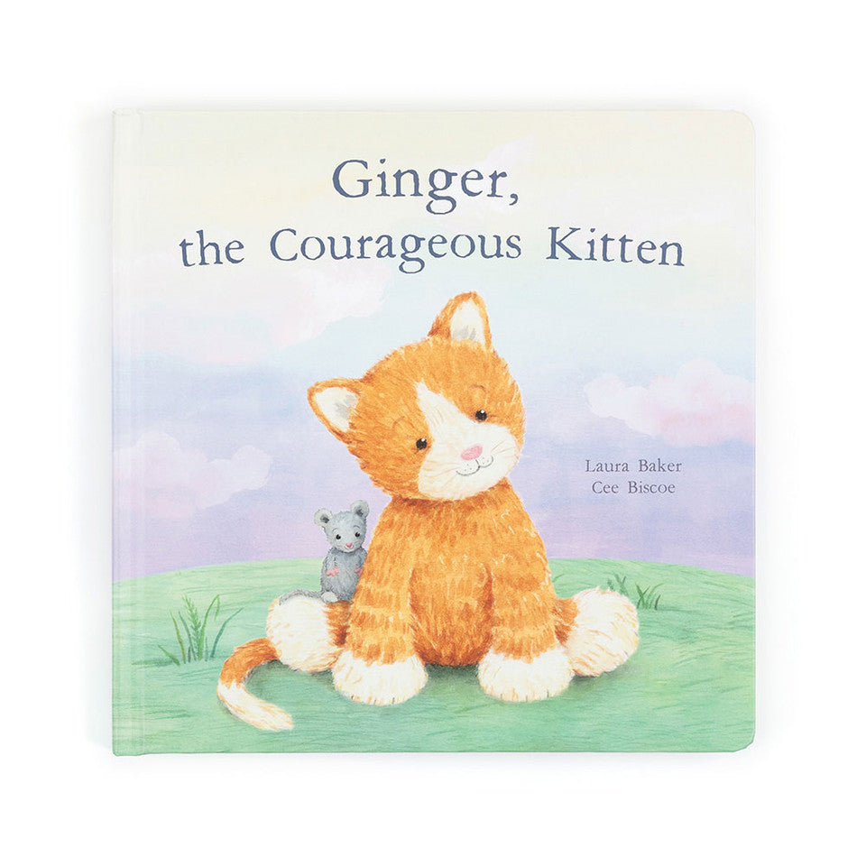 Ginger, the Courageous Kitten Book | Jellycat