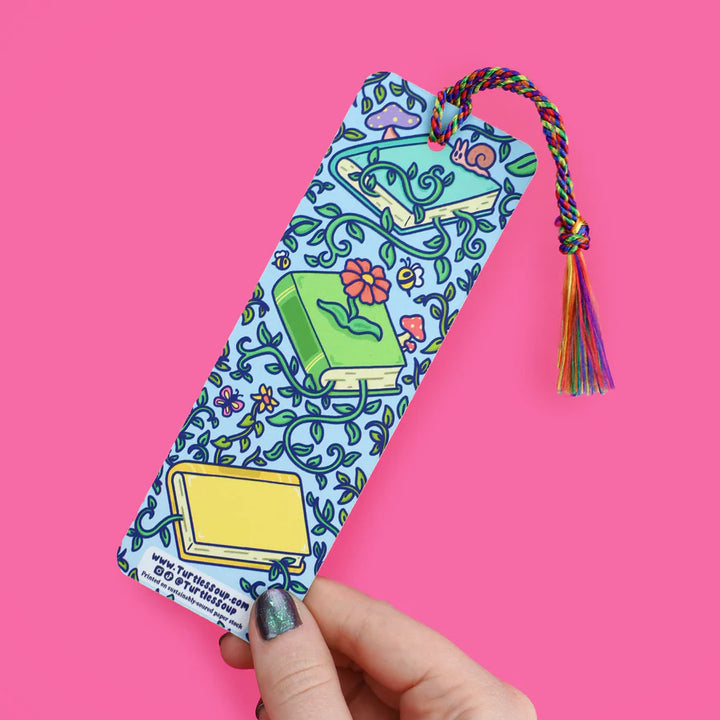 Let Your Imagination Bloom Bookmark with Tassel | Turtle's Soup