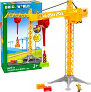 Light Up Construction Crane | BRIO - LOCAL PICK UP ONLY