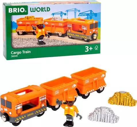 Gold Cargo Train | BRIO