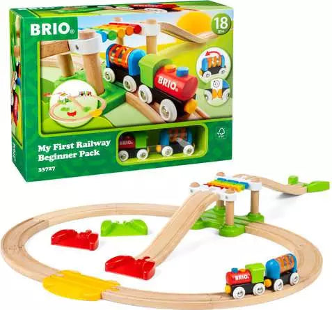 World Train Set My First Railway Beginner Pack | BRIO
