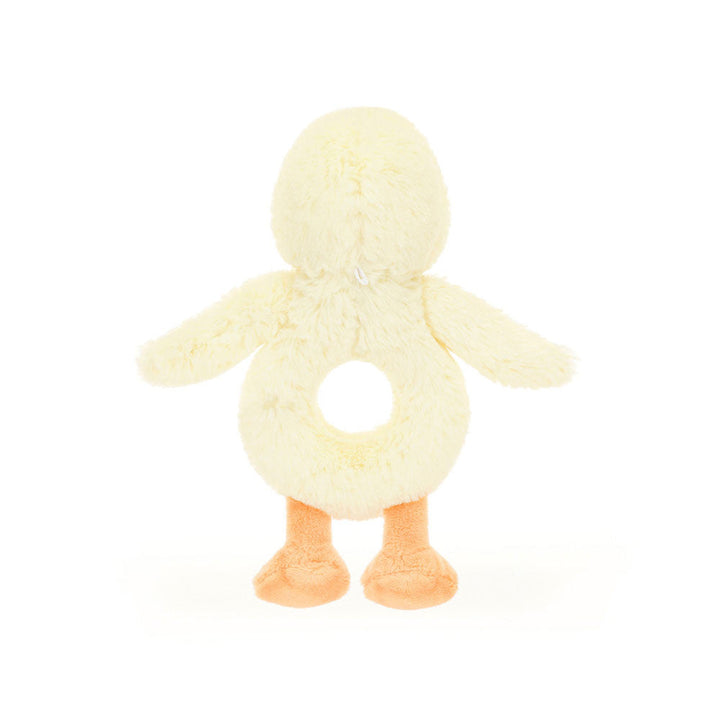 Bashful Duckling Ring Rattle | Jellycat
